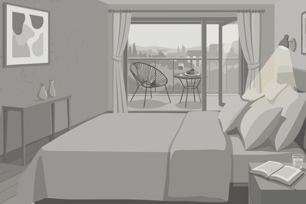 Woodside Lodge - Suite # 2 - Two Bedroom - 1 Queen and 3 Twin Beds